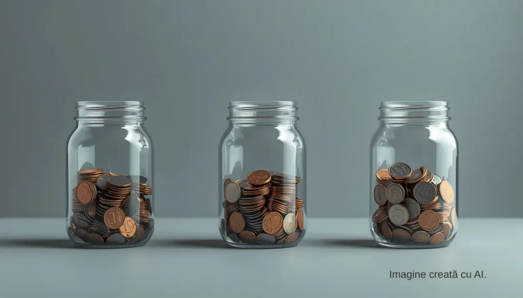 Metoda 50/30/20: cum îți împarți salariul pe categorii fără să te complici | UrbanVerse trei cosuri