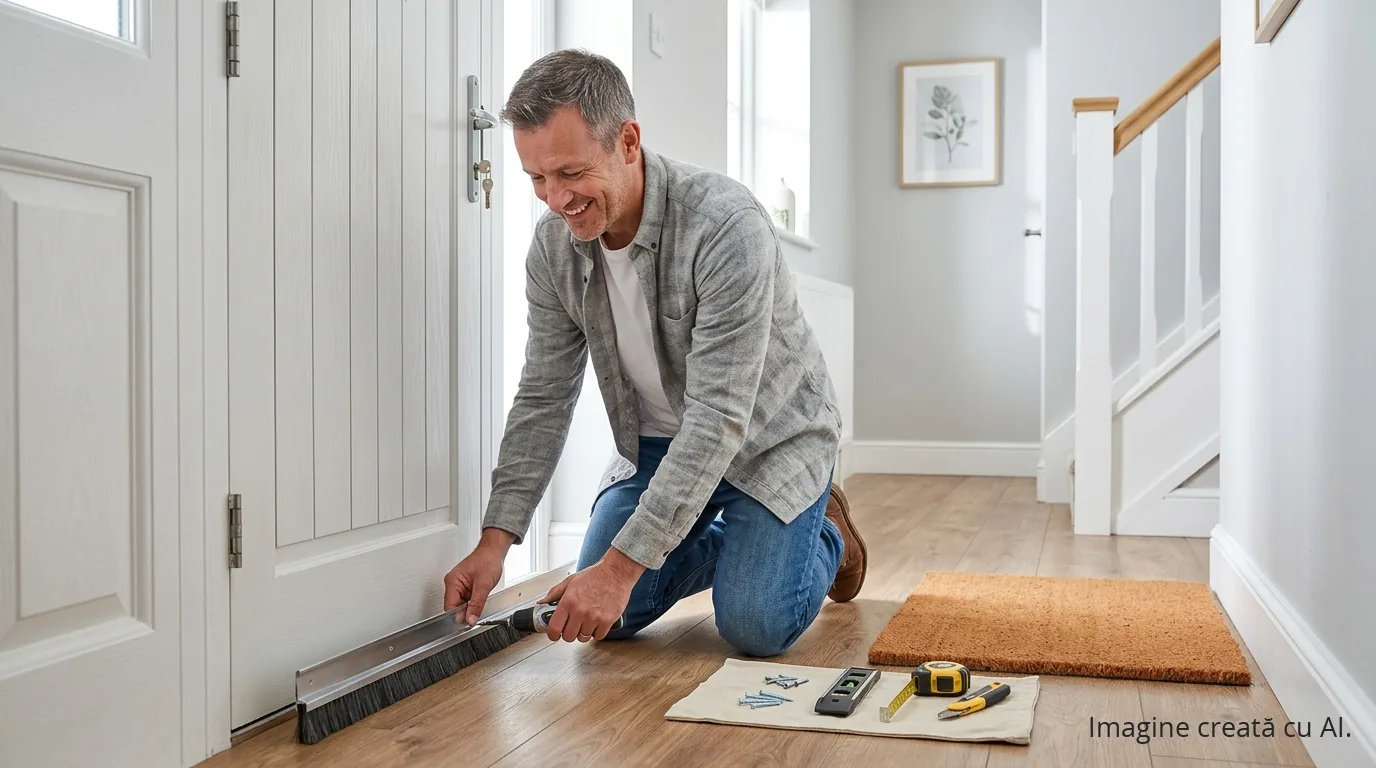 Sealing the door gap